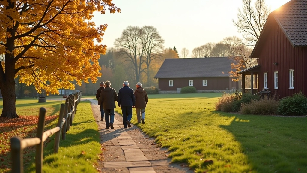 Seasonal ethnographic museum landscape